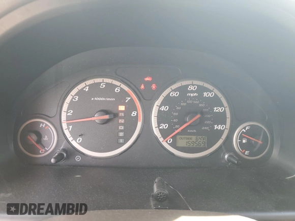 2005 Honda CR-V EX SE with VIN JHLRD78975C019872, listed as a Copart auction lot 51186975 with 159,569 mi miles and Salvage Title. Bid and sale history available at DreamBid. Image 9.