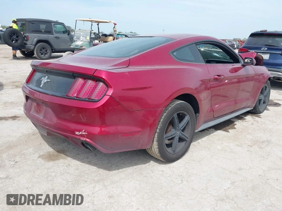 2017 Ford Mustang V6 with VIN 1FA6P8AM6H5277441, listed as a IAAI auction lot 42246898 with 75,790 mi miles and . Bid and sale history available at DreamBid. Image 4.
