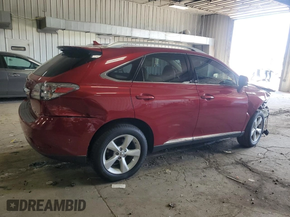 2010 Lexus RX 350 с VIN 2T2BK1BA3AC035763, выставлен на аукционе Copart как лот 62925285 с пробегом 183 473 миль миль и На запчасти • Non repairable. История ставок и продаж доступна на DreamBid. Изображение 3.