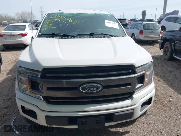 2018 Ford F-150 XL with VIN 1FTFX1EGXJFB03815, listed as a IAAI auction lot 42095769 with 98,908 mi miles and . Bid and sale history available at DreamBid. Image 12.