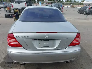 2003 Mercedes-Benz CL 5.0L with VIN WDBPJ75J23A033309, listed as a IAAI auction lot 41980289 with 174,484 mi miles. Bid and sale history available at carsss.com. Image 16.