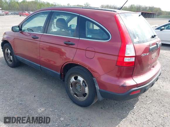 2007 Honda CR-V LX with VIN JHLRE38327C040004, listed as a IAAI auction lot 42084244 with 271,363 mi miles. Bid and sale history available at carsss.com. Image 3.