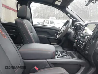 2024 Nissan Titan Pro-4X with VIN 1N6AA1ED6RN118344, listed as a IAAI auction lot 41546438 with 10,163 mi miles and . Bid and sale history available at DreamBid. Image 5.