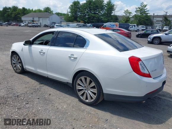 2013 Lincoln MKS EcoBoost with VIN 1LNHL9FT0DG606567, listed as a IAAI auction lot 42561162 with 285,830 mi miles and . Bid and sale history available at DreamBid. Image 3.