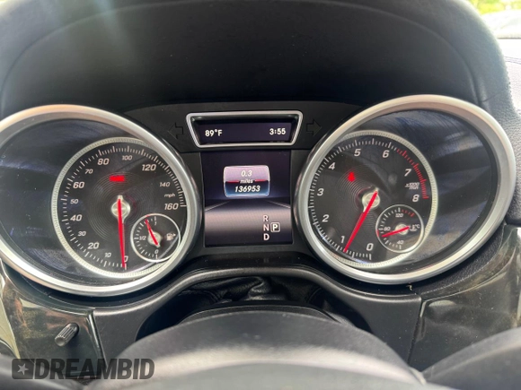 2017 Mercedes-Benz GLS 450 with VIN 4JGDF6EE6HA746672, listed as a Copart auction lot 63854425 with 136,953 mi miles and Clean title. Bid and sale history available at DreamBid. Image 8.