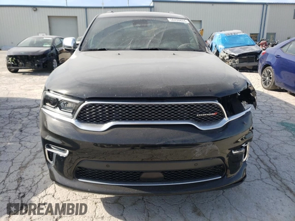 2023 Dodge Durango Citadel with VIN 1C4RDJEG0PC592676, listed as a Copart auction lot 58490824 with 7,666 mi miles and Salvage title. Bid and sale history available at DreamBid. Image 5.
