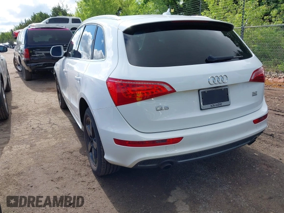 2012 Audi Q5 Prestige with VIN WA1WKAFP3CA079610, listed as a IAAI auction lot 42212659 with 125,842 mi miles and . Bid and sale history available at DreamBid. Image 3.