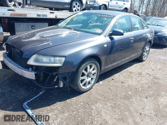 2005 Audi A6 with VIN WAUDG74F95N103199, listed as a IAAI auction lot 41928024 with 999,999 mi miles. Bid and sale history available at carsss.com. Image 2.