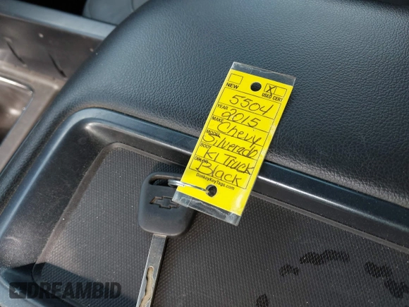 2015 Chevrolet Silverado 1500 LTZ with VIN 3GCUKSEC7FG145504, listed as a IAAI auction lot 41999825 with 206,560 mi miles and . Bid and sale history available at DreamBid. Image 11.