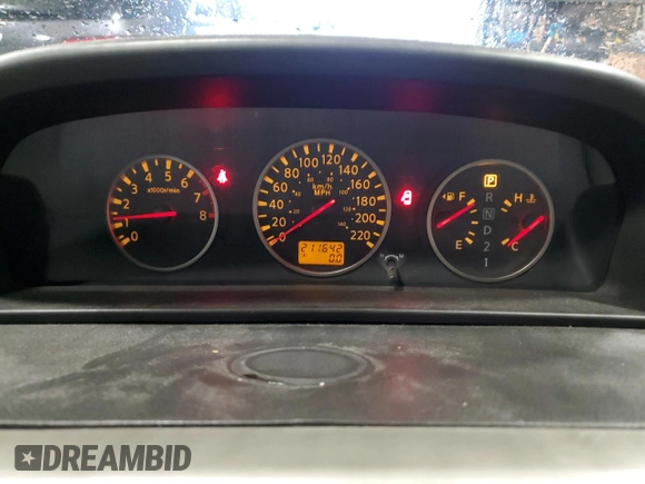 2006 Nissan X-Trail XE z VIN JN8BT08V36W208867, wystawiony jako Copart lot #47755285 z przebiegiem 211 642 mil mil oraz Tytuł czysty. Historia ofert i sprzedaży dostępna na DreamBid. Obrazek 9.
