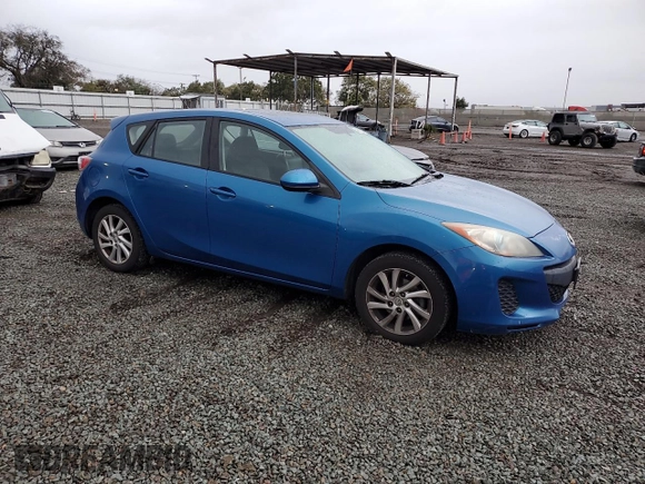 2012 Mazda 3 i Grand Touring with VIN JM1BL1M82C1585779, listed as a Copart auction lot 44613245 with 172,259 mi miles and Salvage Title. Bid and sale history available at DreamBid. Image 4.