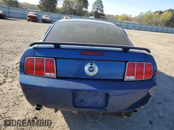 2008 Ford Mustang GT Deluxe with VIN 1ZVHT82H885175507, listed as a Copart auction lot 50826835 with 134,605 mi miles and Salvage Title. Bid and sale history available at carsss.com. Image 6.