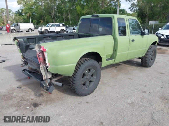1998 Ford Ranger XL with VIN 1FTZR15X2WTA66193, listed as a IAAI auction lot 42098866 with 276,916 mi miles. Bid and sale history available at carsss.com. Image 4.