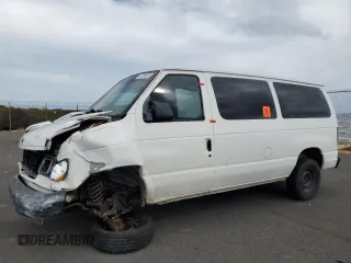 2002 Ford Econoline Passenger XL z VIN 1FMRE11242HB08362, wystawiony jako Copart lot #43234805 z przebiegiem 117 626 mil mil oraz Szkoda całkowita • Salvage title. Historia ofert i sprzedaży dostępna na DreamBid. Obrazek 1.