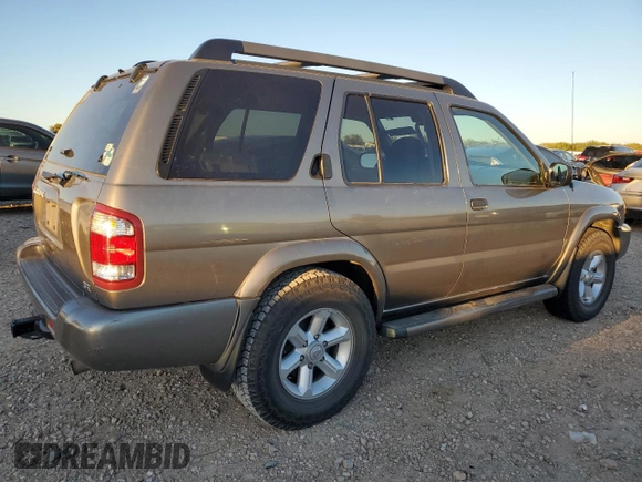 2003 Nissan Pathfinder LE z VIN JN8DR09Y03W813778, wystawiony jako Copart lot #81704494 z przebiegiem 127 986 mil mil oraz Czysty tytuł • Clean title. Historia ofert i sprzedaży dostępna na DreamBid. Obrazek 3.