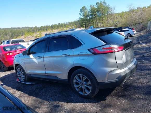 2019 Ford Edge Titanium with VIN 2FMPK3K99KBC02998, listed as a IAAI auction lot 41764680 with 150,338 mi miles. Bid and sale history available at carsss.com. Image 14.