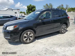 2018 Subaru Forester Premium with VIN JF2SJADC1JH562445, listed as a Copart auction lot 50450705 with 55,063 mi miles and Salvage Title. Bid and sale history available at carsss.com. Image 1.