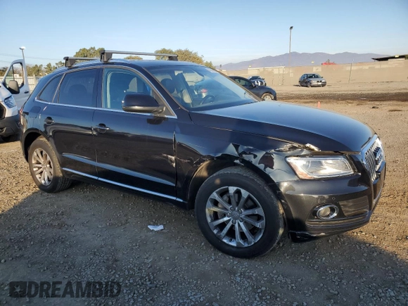2014 Audi Q5 Premium Plus with VIN WA1LFAFP4EA040132, listed as a Copart auction lot 42814895 with 87,185 mi miles and Salvage Title. Bid and sale history available at carsss.com. Image 4.