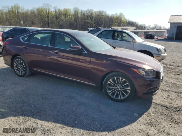 2015 Hyundai Genesis 3.8L with VIN KMHGN4JE5FU088008, listed as a Copart auction lot 52355645 with 148,021 mi miles and Salvage Title. Bid and sale history available at carsss.com. Image 4.