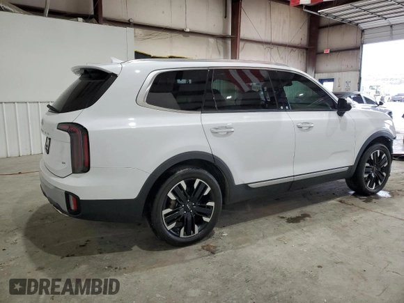 2023 Kia Telluride SX Prestige X-Pro with VIN 5XYP5DGC8PG386128, listed as a Copart auction lot 51944255 with 41,929 mi miles and Salvage title. Bid and sale history available at DreamBid. Image 3.