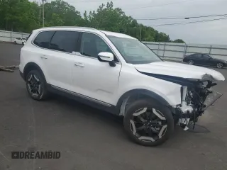 2025 Kia Telluride S z VIN 5XYP6DGC8SG602937, wystawiony jako Copart lot #57142385 z przebiegiem 4 297 mil mil oraz Szkoda całkowita • Salvage title. Historia ofert i sprzedaży dostępna na DreamBid. Obrazek 4.