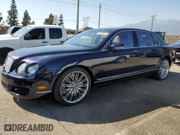 2009 Bentley Flying Spur z VIN SCBBP93W49C061522, wystawiony jako Copart lot #50379915 z przebiegiem 39 181 mil mil oraz Szkoda całkowita • Salvage title. Historia ofert i sprzedaży dostępna na DreamBid. Obrazek 1.