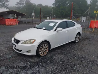 2008 Lexus IS 250 with VIN JTHCK262185021125, listed as a IAAI auction lot 42116078 with 161,617 mi miles. Bid and sale history available at carsss.com. Image 2.