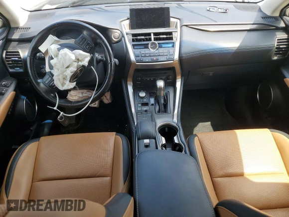 2017 Lexus NX 200t z VIN JTJBARBZ1H2106797, wystawiony jako Copart lot #54888015 z przebiegiem 96 165 mil mil oraz Szkoda całkowita • Salvage title. Historia ofert i sprzedaży dostępna na DreamBid. Obrazek 8.