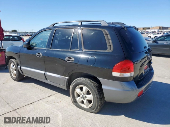 2005 Hyundai Santa Fe GLS with VIN KM8SC13DX5U878941, listed as a Copart auction lot 48025495 with 204,280 mi miles and Clean Title. Bid and sale history available at carsss.com. Image 2.