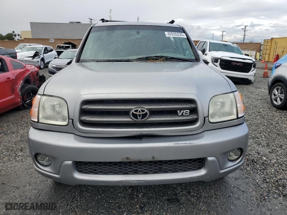 2003 Toyota Sequoia SR5 with VIN 5TDBT44A83S155424, listed as a Copart auction lot 42035235 with 278,674 mi miles and Salvage Title. Bid and sale history available at carsss.com. Image 5.