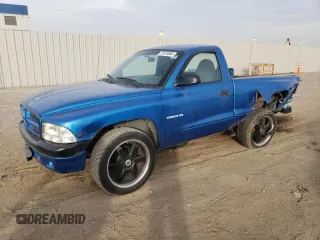 1999 Dodge Dakota SLT with VIN 1B7FL26X7XS241330, listed as a Copart auction lot 78123864 with 218,849 mi miles and Salvage Title. Bid and sale history available at carsss.com. Image 1.