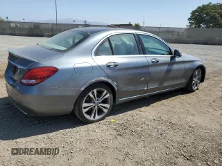 2017 Mercedes-Benz C 350e with VIN 55SWF4HB9HU233747, listed as a Copart auction lot 71305354 with 82,978 mi miles and Salvage Title. Bid and sale history available at DreamBid. Image 3.