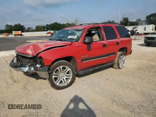 2001 Chevrolet Tahoe LS z VIN 1GNEC13T01J315246, wystawiony jako Copart lot #74896594 z przebiegiem Nie podano mil oraz Nie do naprawy • Non repairable. Historia ofert i sprzedaży dostępna na DreamBid. Obrazek 1.