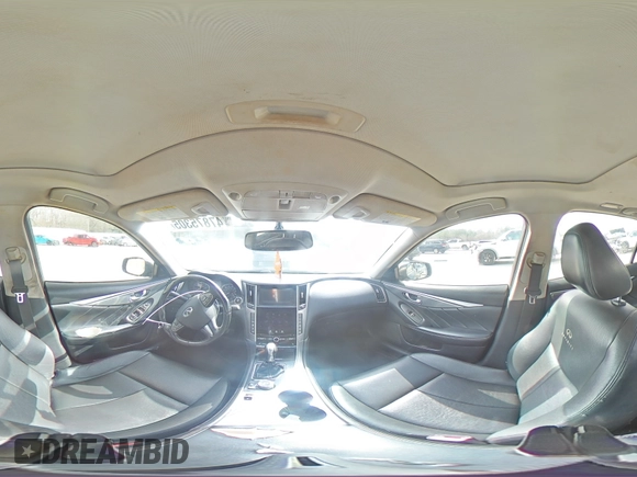 2014 Infiniti Q50 Premium with VIN JN1BV7AR3EM690281, listed as a Copart auction lot 47875305 with 235,944 mi miles and Salvage Title. Bid and sale history available at carsss.com. Image 13.