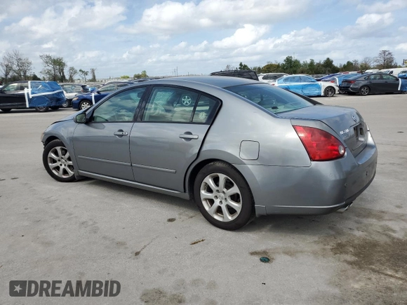 2007 Nissan Maxima 3.5 SE with VIN 1N4BA41E27C816794, listed as a Copart auction lot 47836365 with 157,908 mi miles and Salvage Title. Bid and sale history available at carsss.com. Image 2.