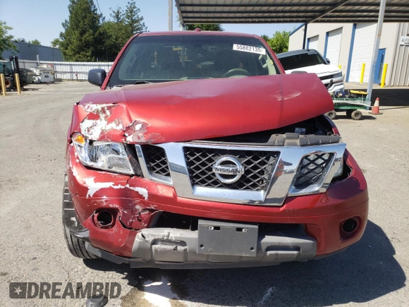 2013 Nissan Frontier SV with VIN 1N6AD0EV7DN711083, listed as a Copart auction lot 55882135 with 130,017 mi miles and Salvage title. Bid and sale history available at DreamBid. Image 5.