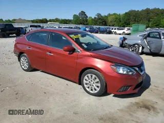 2016 Nissan Sentra SR with VIN 3N1AB7AP1GY253110, listed as a Copart auction lot 52990385 with 185,597 mi miles and Salvage Title. Bid and sale history available at DreamBid. Image 4.