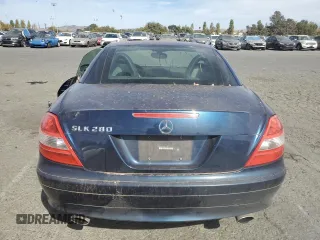 2006 Mercedes-Benz SLK-Class 3.0L with VIN WDBWK54F96F110307, listed as a Copart auction lot 75330744 with 136,680 mi miles and Clean Title. Bid and sale history available at carsss.com. Image 6.