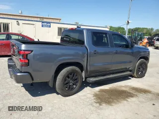 2022 Nissan Frontier S with VIN 1N6ED1EK3NN695415, listed as a Copart auction lot 58639924 with 39,005 mi miles and Salvage Title. Bid and sale history available at carsss.com. Image 3.
