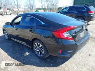 2016 Honda Civic Sedan EX with VIN 2HGFC2F76GH510507, listed as a IAAI auction lot 41915135 with 106,777 mi miles. Bid and sale history available at carsss.com. Image 3.