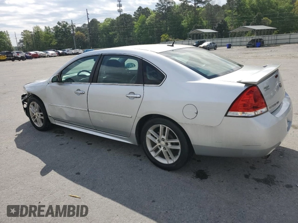 2013 Chevrolet Impala LTZ with VIN 2G1WC5E3XD1222887, listed as a Copart auction lot 51612205 with 200,526 mi miles and Salvage Title. Bid and sale history available at DreamBid. Image 2.