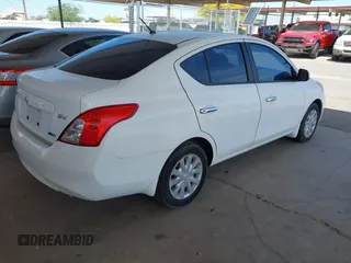 2012 Nissan Versa SV with VIN 3N1CN7AP9CL848021, listed as a IAAI auction lot 42153195 with 155,770 mi miles. Bid and sale history available at carsss.com. Image 4.