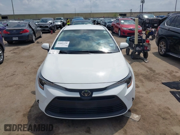 2024 Toyota Corolla LE with VIN 5YFB4MDE8RP128628, listed as a IAAI auction lot 42083196 with 37,634 mi miles and . Bid and sale history available at DreamBid. Image 12.