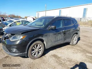 2016 Nissan Rogue SL with VIN 5N1AT2MT0GC893609, listed as a IAAI auction lot 40671670 with 217,228 mi miles. Bid and sale history available at carsss.com. Image 2.