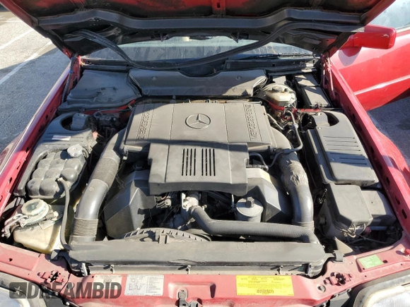 1994 Mercedes-Benz SL 5.0L with VIN WDBFA67E8RF096304, listed as a Copart auction lot 52982185 with 218,302 mi miles and Clean title. Bid and sale history available at DreamBid. Image 11.