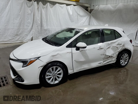 2024 Toyota Corolla Hatchback SE with VIN JTND4MBEXR3228083, listed as a Copart auction lot 72887214 with 3,442 mi miles and Clean Title. Bid and sale history available at carsss.com. Image 1.