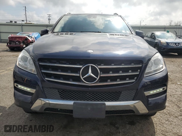 2014 Mercedes-Benz M 350 with VIN 4JGDA5HB7EA389301, listed as a Copart auction lot 63970685 with 103,248 mi miles and Salvage title. Bid and sale history available at DreamBid. Image 5.