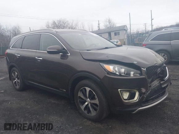 2016 Kia Sorento EX with VIN 5XYPHDA57GG007122, listed as a IAAI auction lot 41866081 with 79,534 mi miles. Bid and sale history available at carsss.com. Image 1.