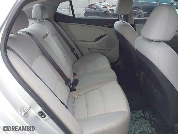 2012 Kia Optima LX with VIN KNAGM4A70C5280464, listed as a IAAI auction lot 41881578 with 141,494 mi miles. Bid and sale history available at carsss.com. Image 8.