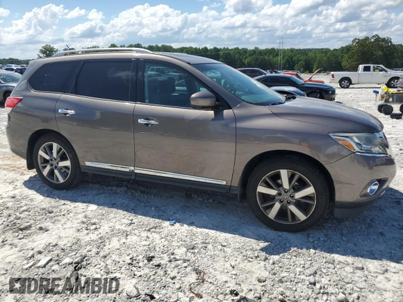 2014 Nissan Pathfinder SL with VIN 5N1AR2MN9EC679294, listed as a Copart auction lot 61343845 with 129,875 mi miles and Clean title. Bid and sale history available at DreamBid. Image 4.
